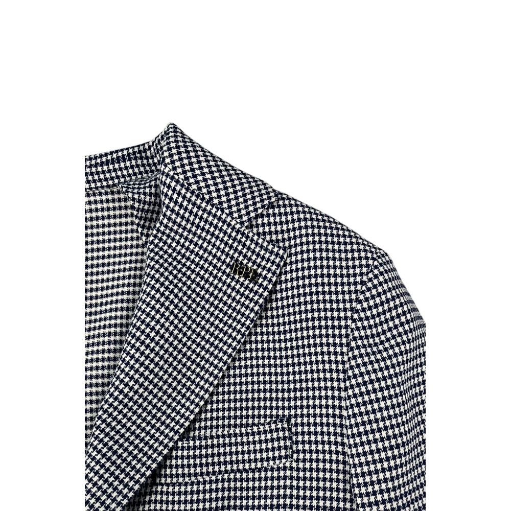 Roberto Pepe Luxury Baumwolljacken & Mantel in Blau