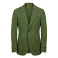 Roberto Pepe Luxury Grüne Baumwolljacke für Herren