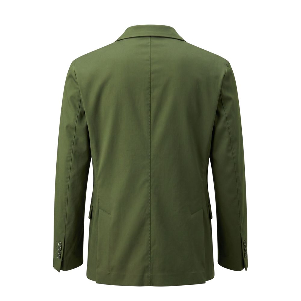 Roberto Pepe Luxury Grüne Baumwolljacke für Herren
