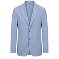 Roberto Pepe Luxury Hellblaue Baumwolljacke für Herren