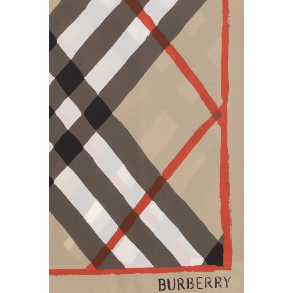 Burberry Beiger Seidenschal