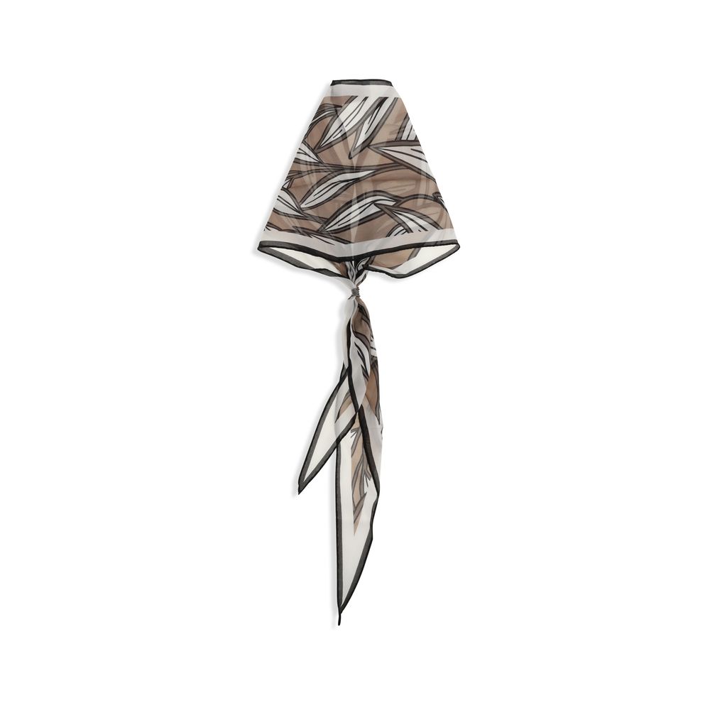 Brunello Cucinelli Beige Seidenschal