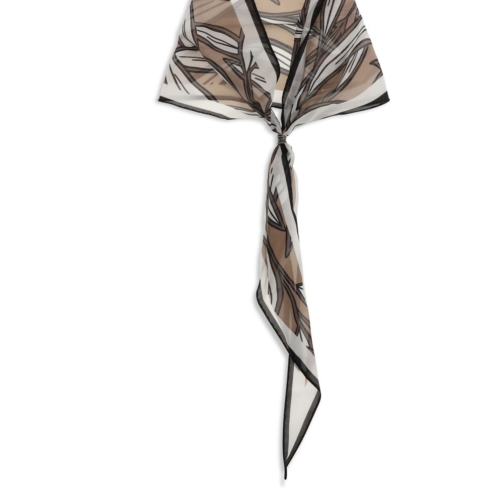 Brunello Cucinelli Beige Seidenschal