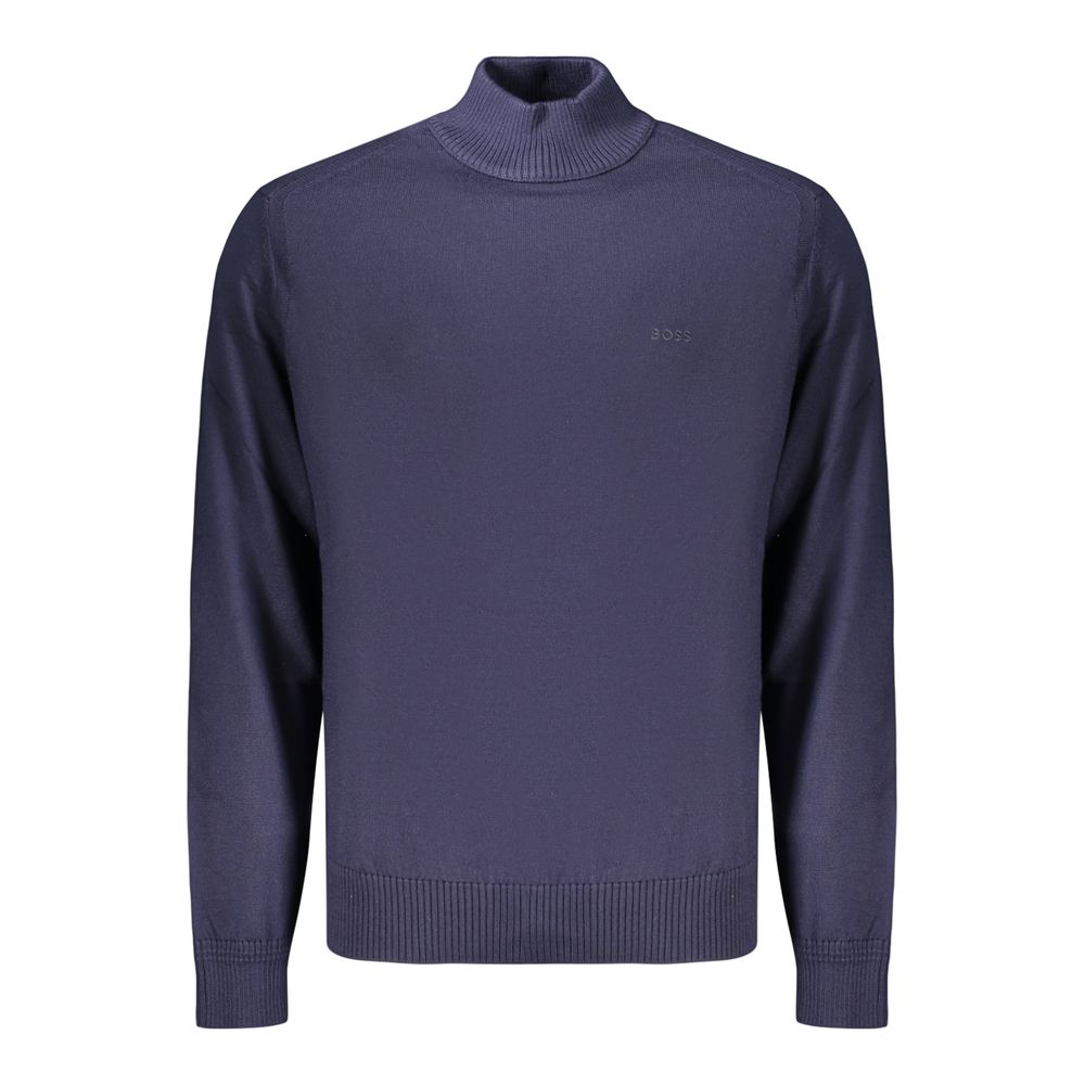 Hugo Boss Blauer Polyester-Pullover