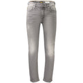Hugo Boss Grau-melierte Baumwolljeans