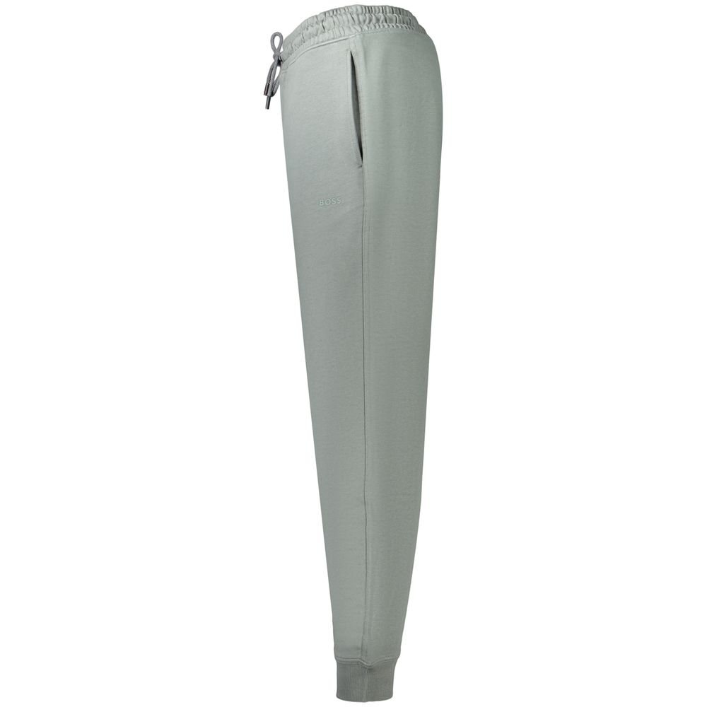 Hugo Boss Grüne Baumwollhose
