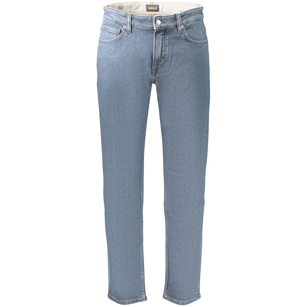 Hugo Boss Blaue Herren-Jeans aus Baumwolle