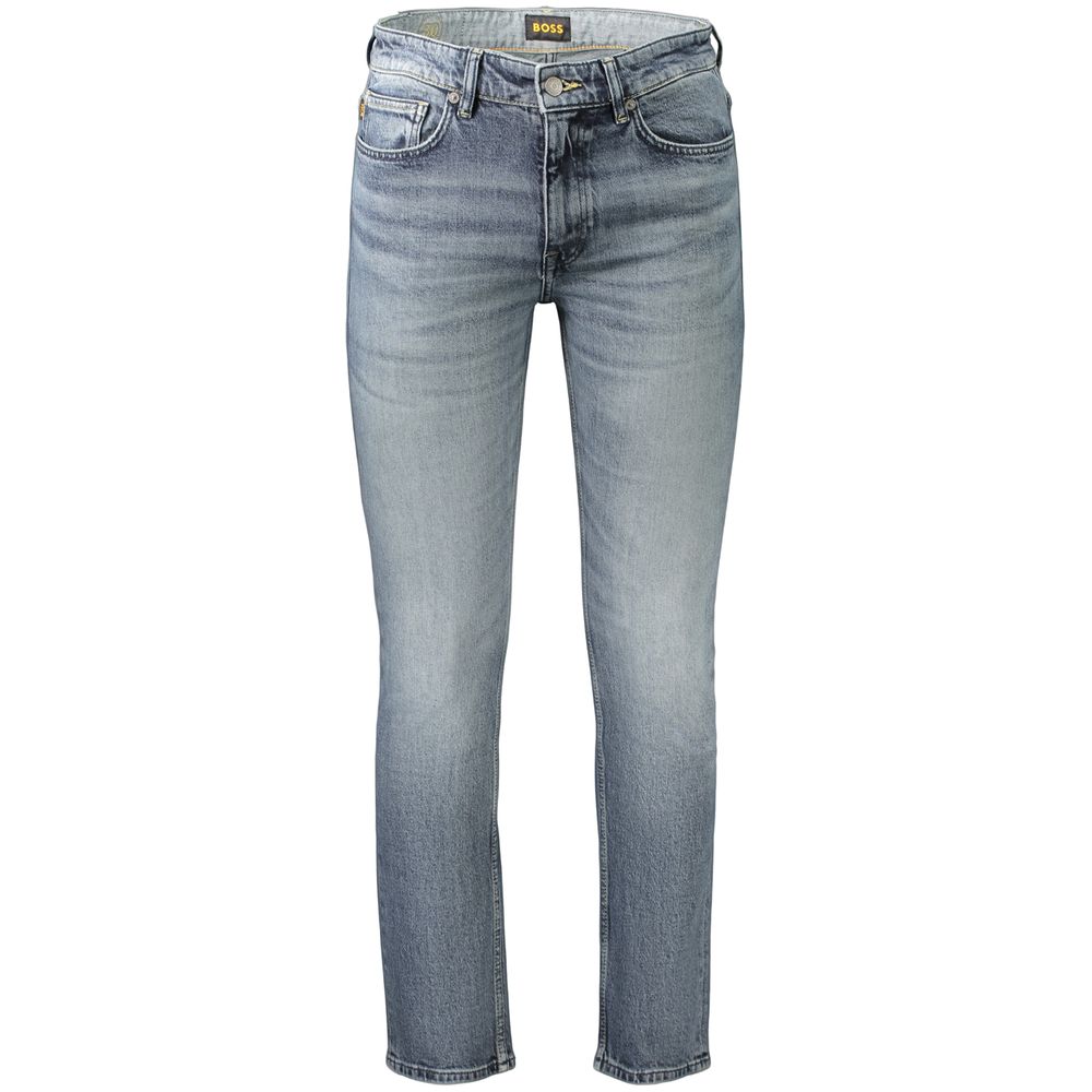 Hugo Boss Blaue Herren-Jeans aus Baumwolle