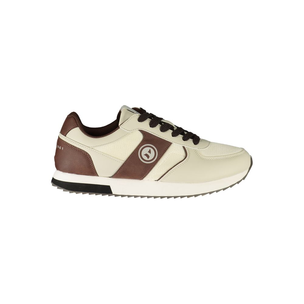 Navigare Herren-Sneaker aus weißem Polyurethan