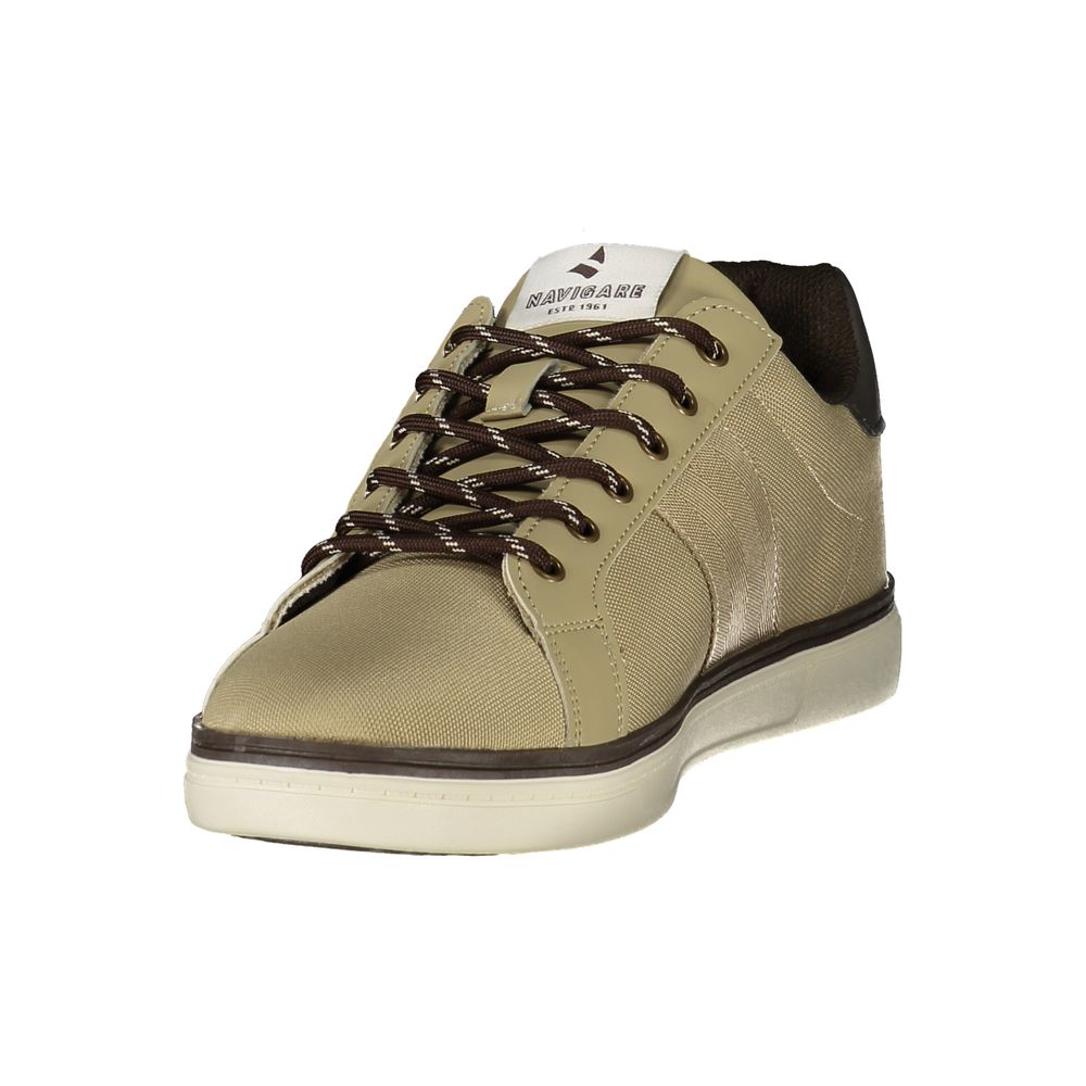 Navigare Beiger Polyester-Sneaker