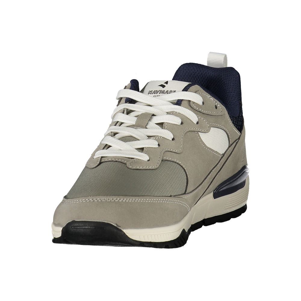 Navigare Grauer Polyester-Sneaker für Herren