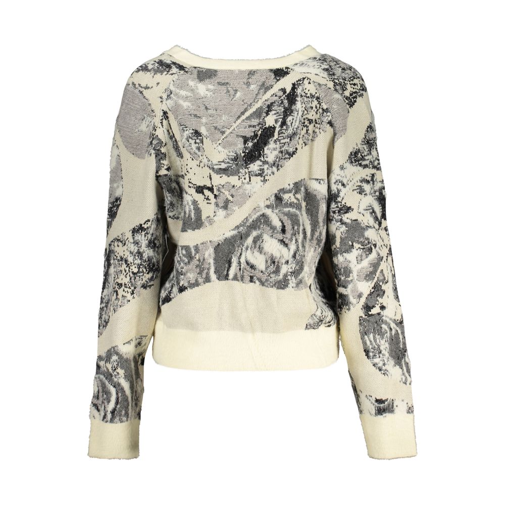 Desigual Weißer Polyester-Pullover