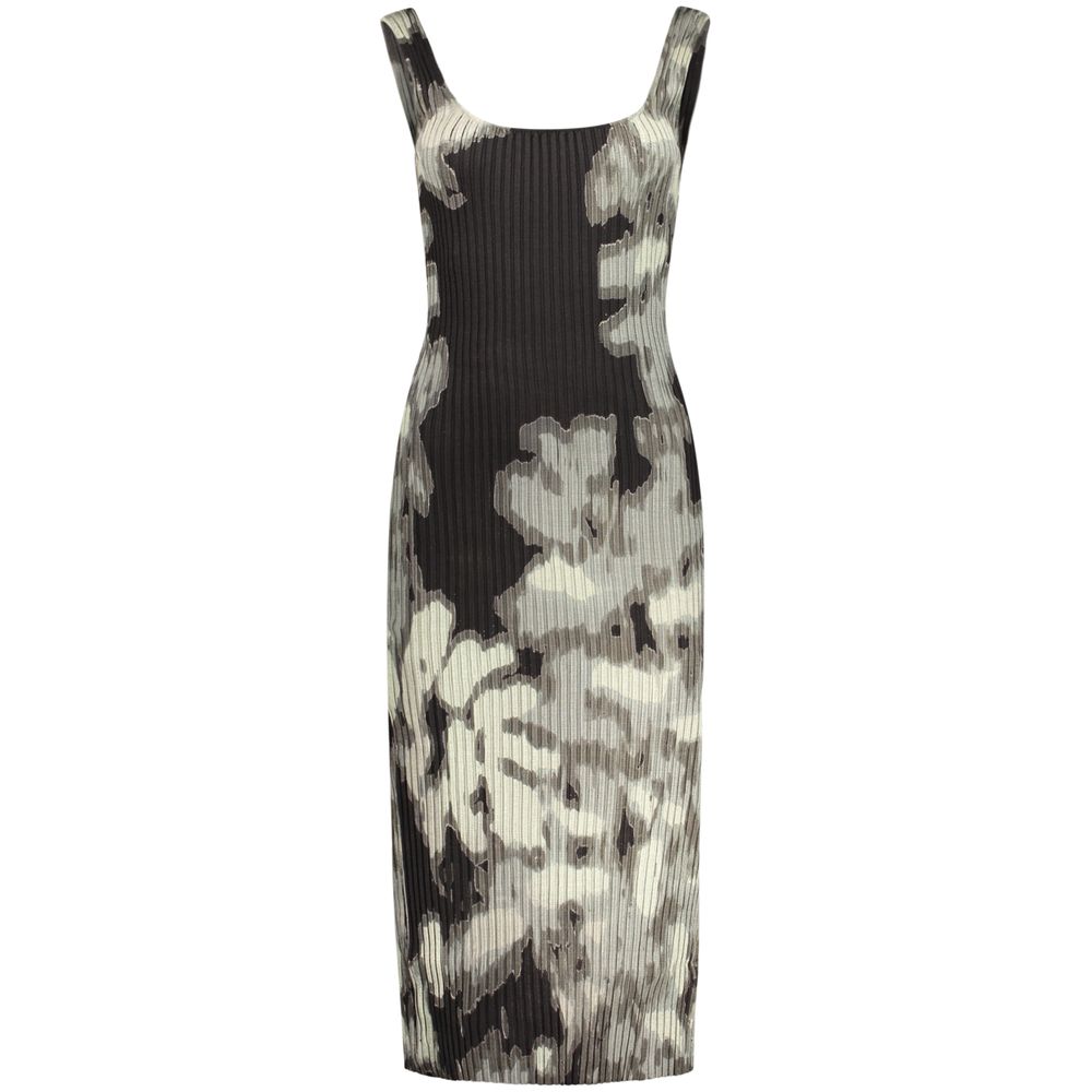 Desigual Schwarzes Damenkleid aus Viskose