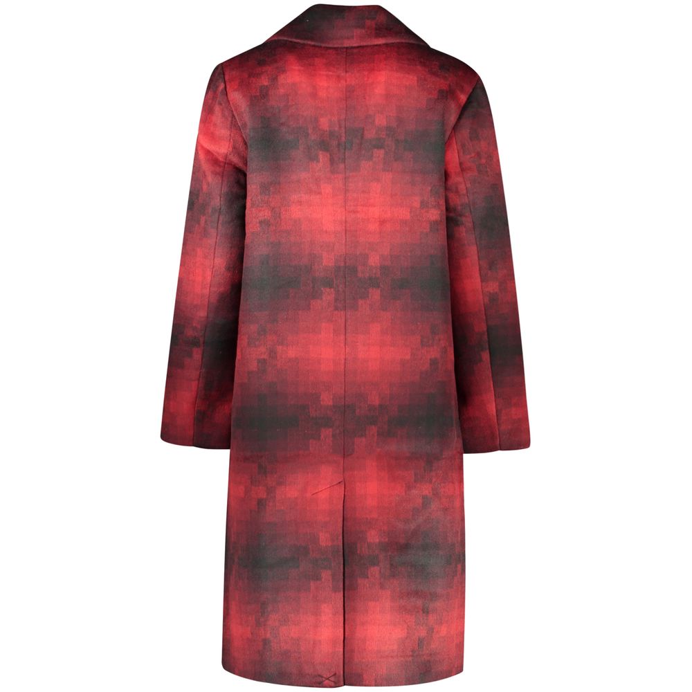 Desigual Rote Damenjacke aus Polyester