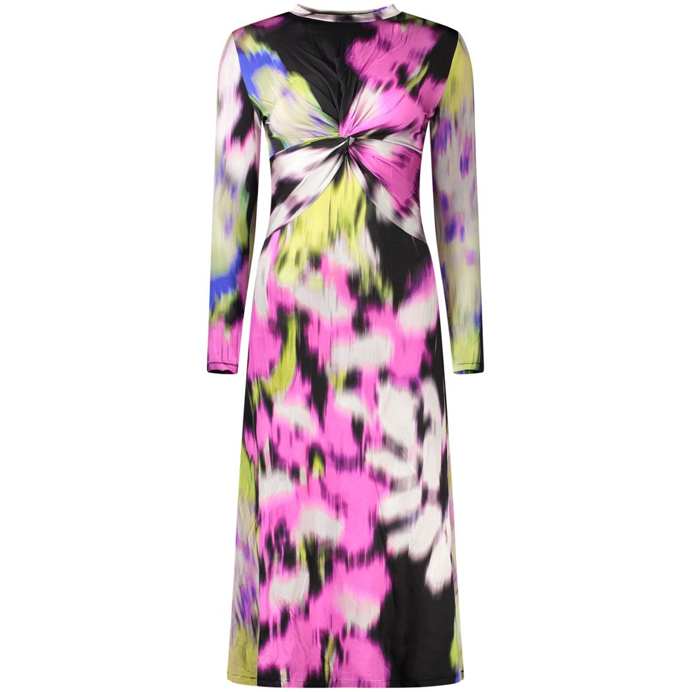 Desigual Rosa Viskose Frauen Kleid
