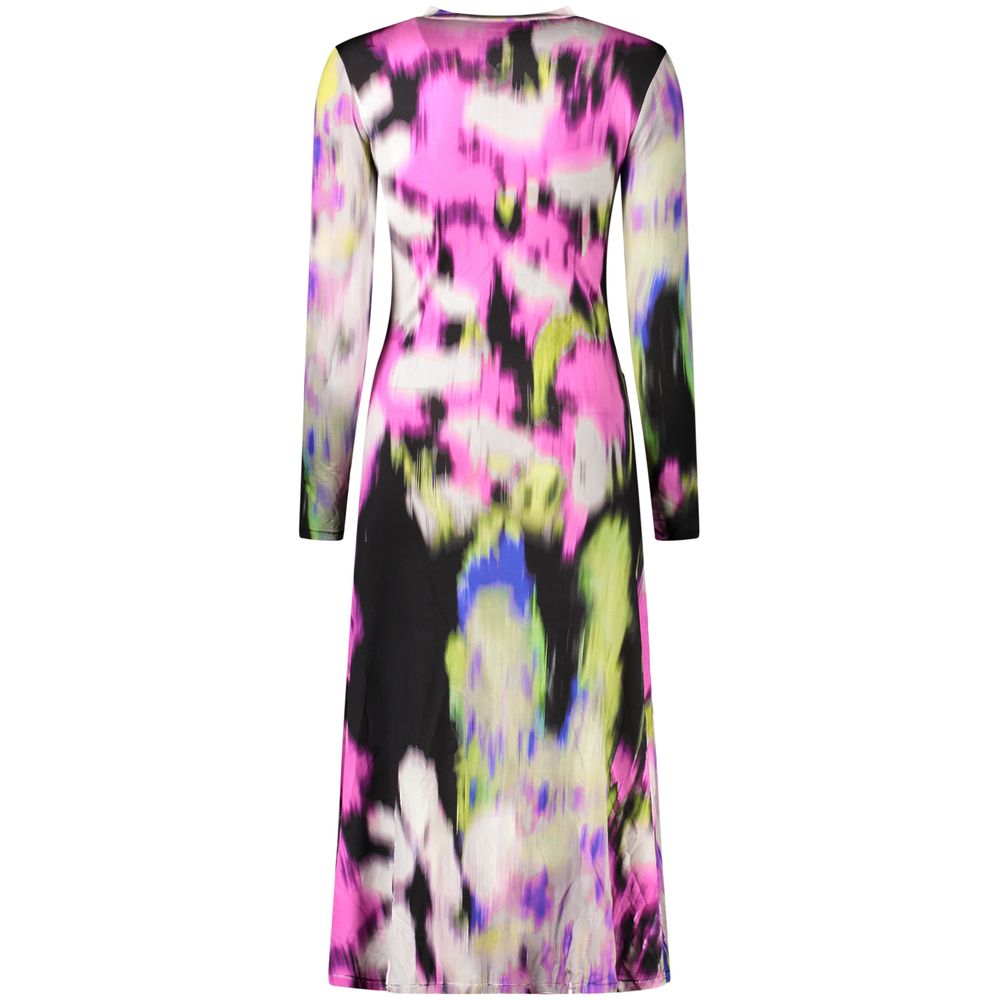 Desigual Rosa Viskose Frauen Kleid