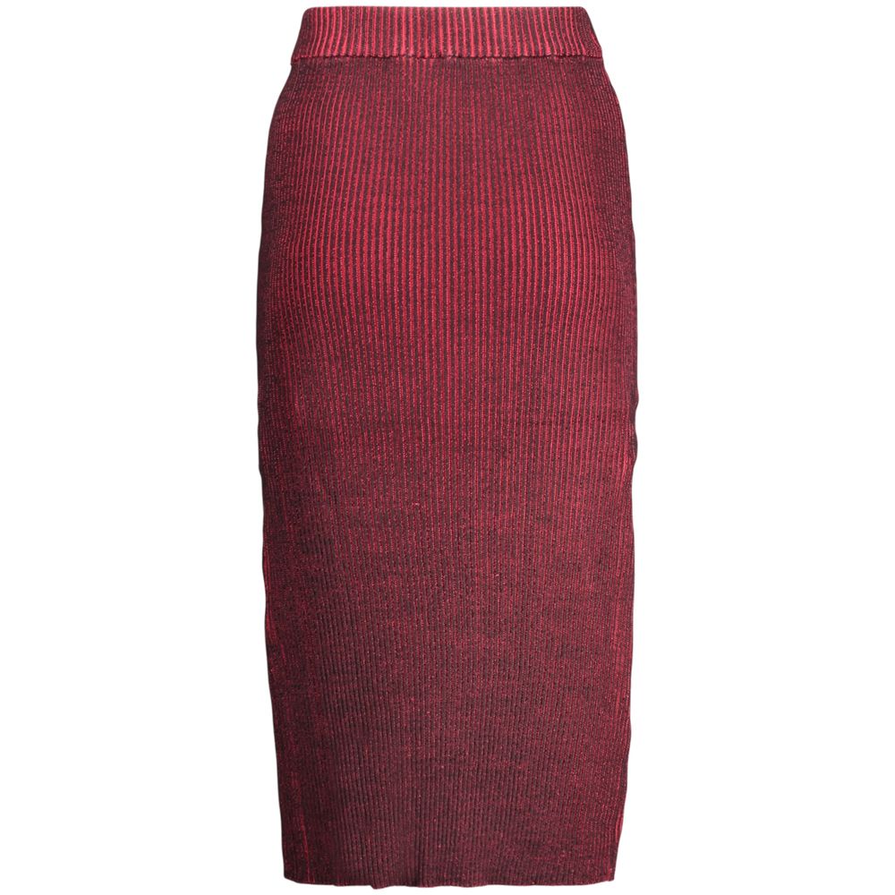 Desigual Rosso Damenrock aus Viskose