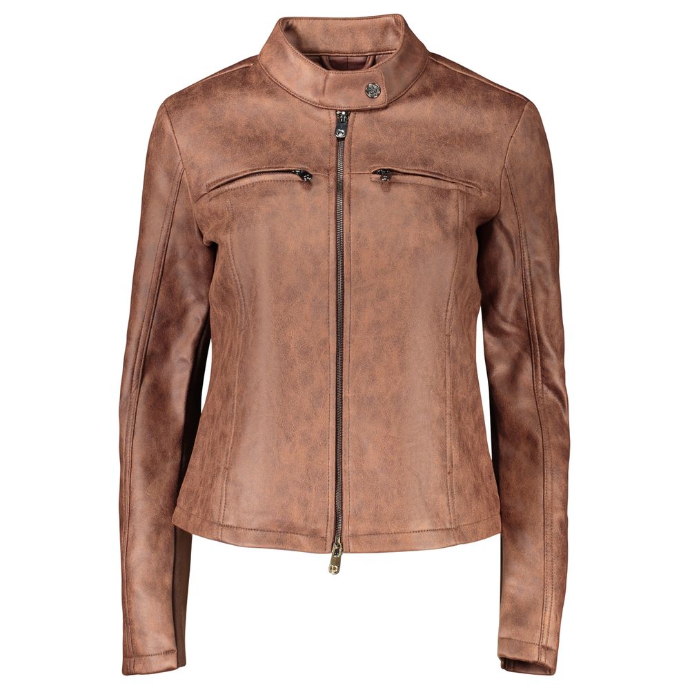 Desigual Braune Damenjacke aus Polyester