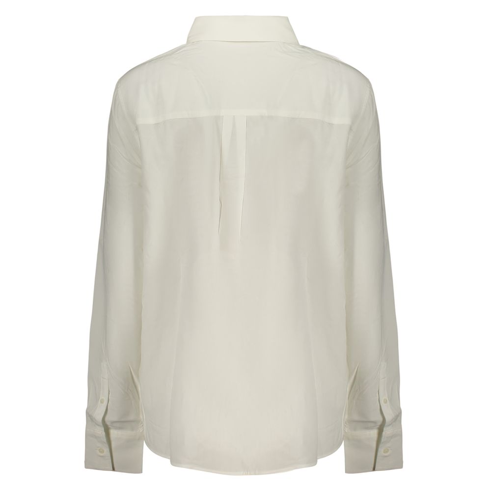 Desigual Damenhemd aus Viskose in Bianco