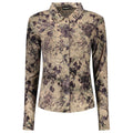 Desigual Damenhemd aus braunem Polyester