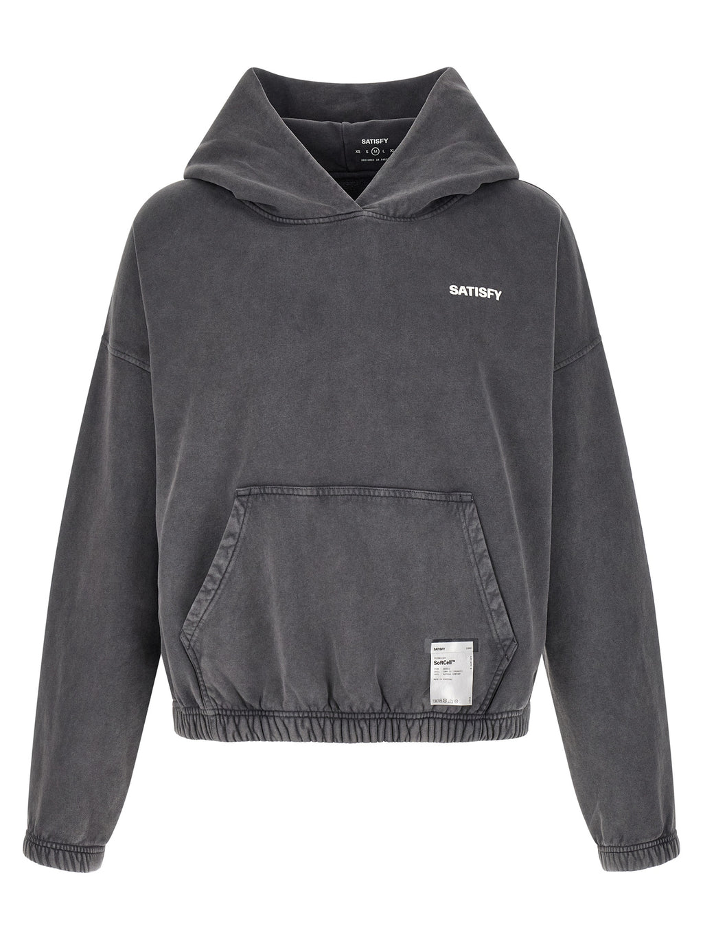 SATISFY Grauer Bio-Baumwoll-Sweatshirt