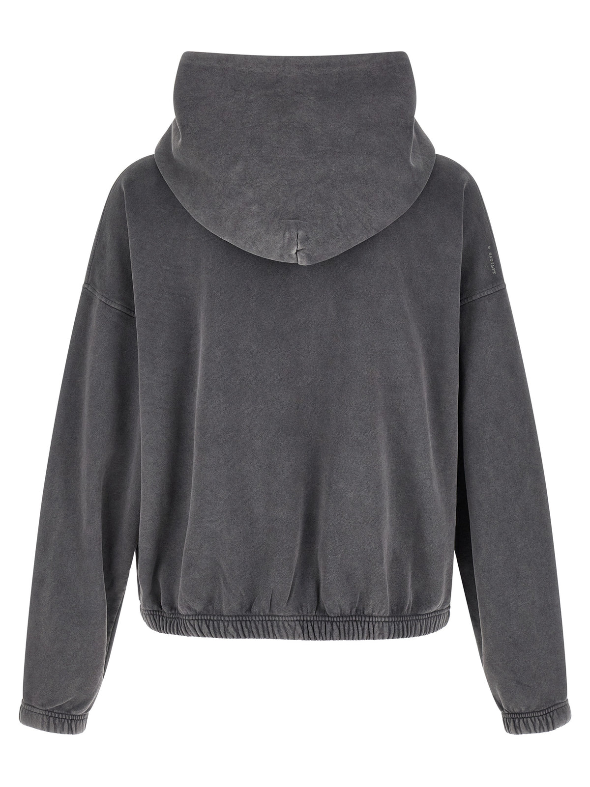 SATISFY Grauer Bio-Baumwoll-Sweatshirt