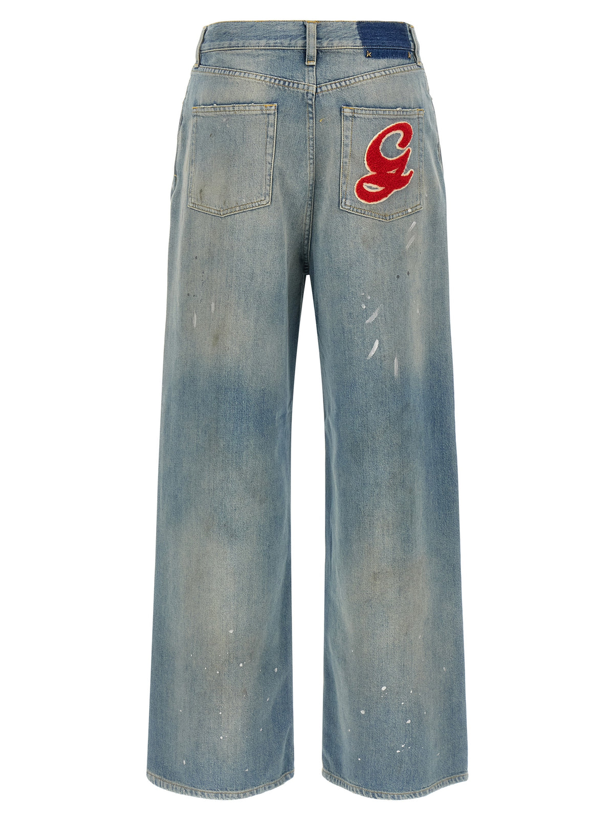 Golden Goose Blaue Baumwoll-Boyfriend-Jeans