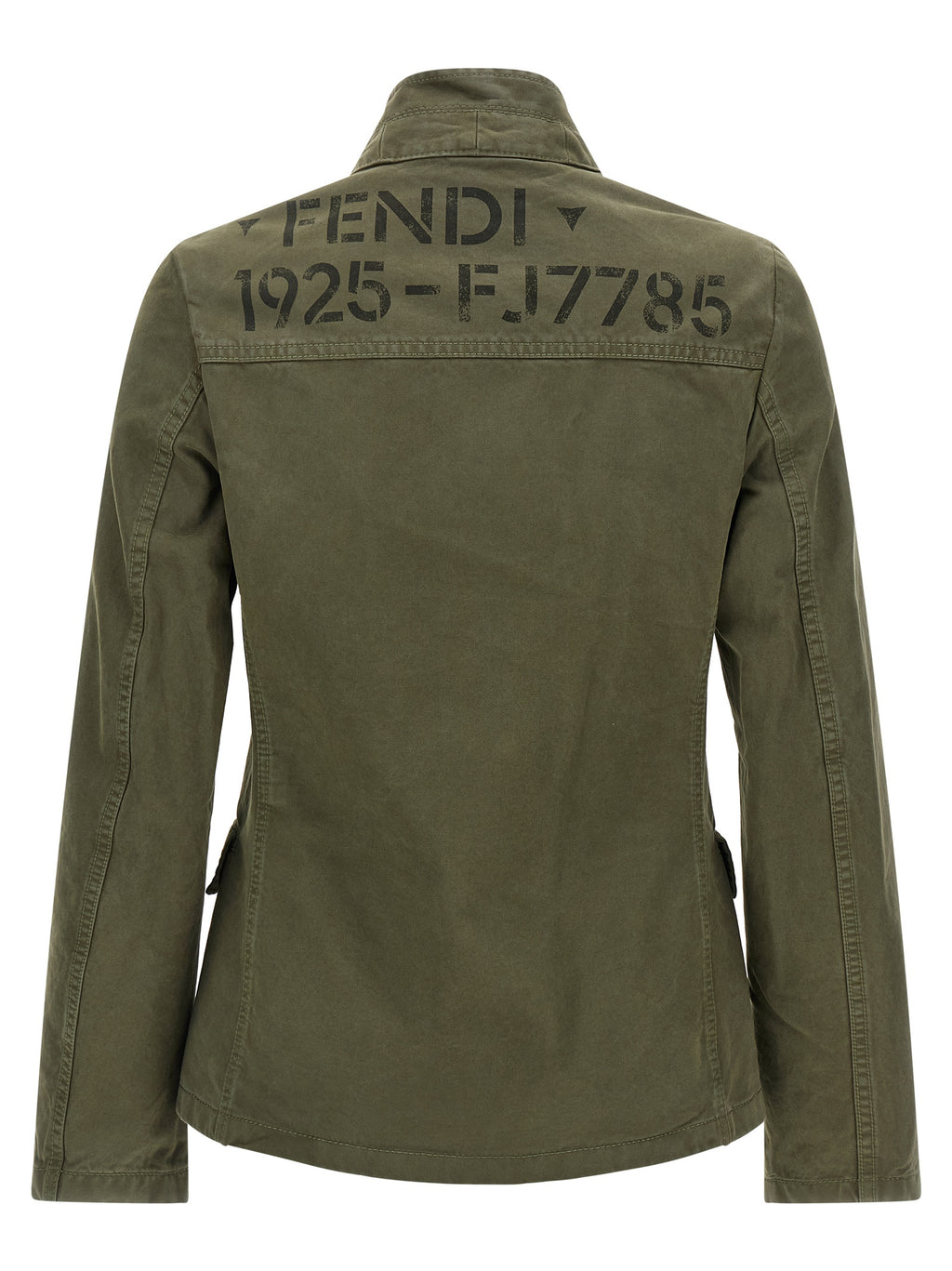 Fendi Baumwolljacke in Zweifarbenoptik