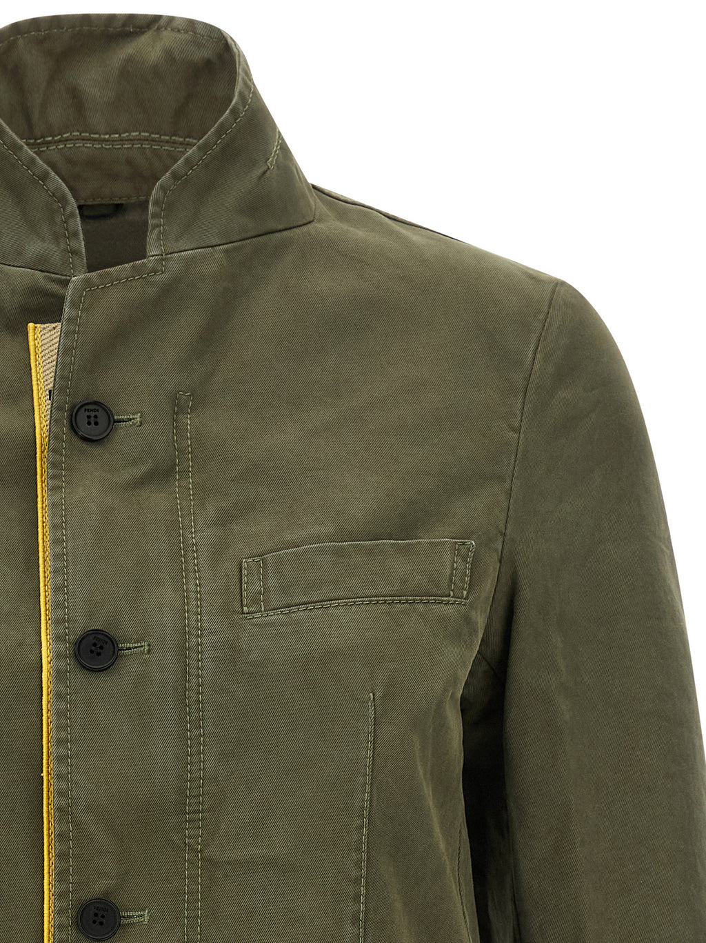 Fendi Baumwolljacke in Zweifarbenoptik
