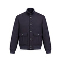 Autore Blauer Bomber aus reiner Schurwolle
