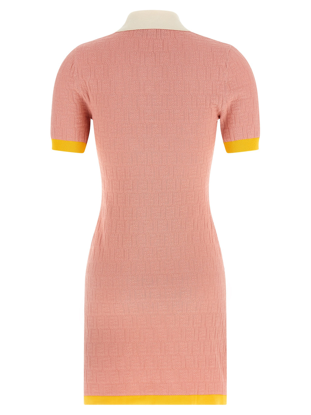 Fendi Kurzes Kleid aus mehrfarbiger Baumwolle
