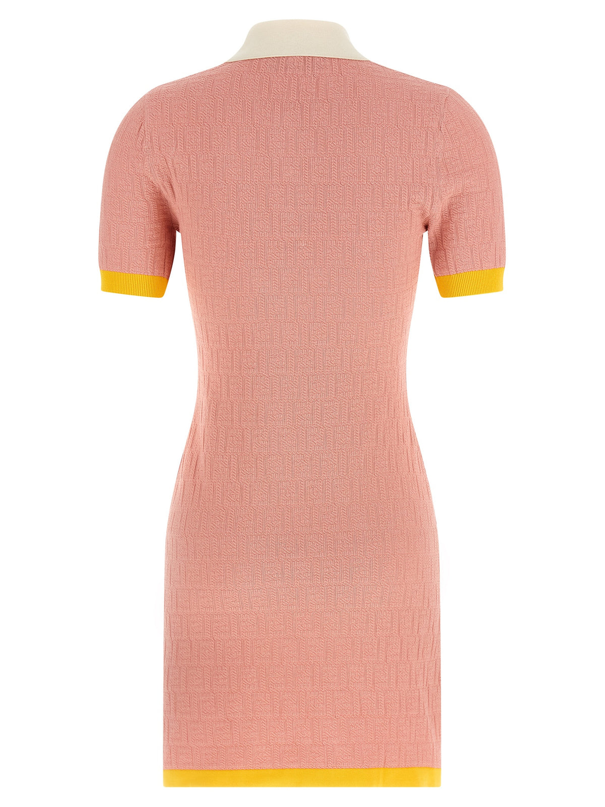 Fendi Kurzes Kleid aus mehrfarbiger Baumwolle