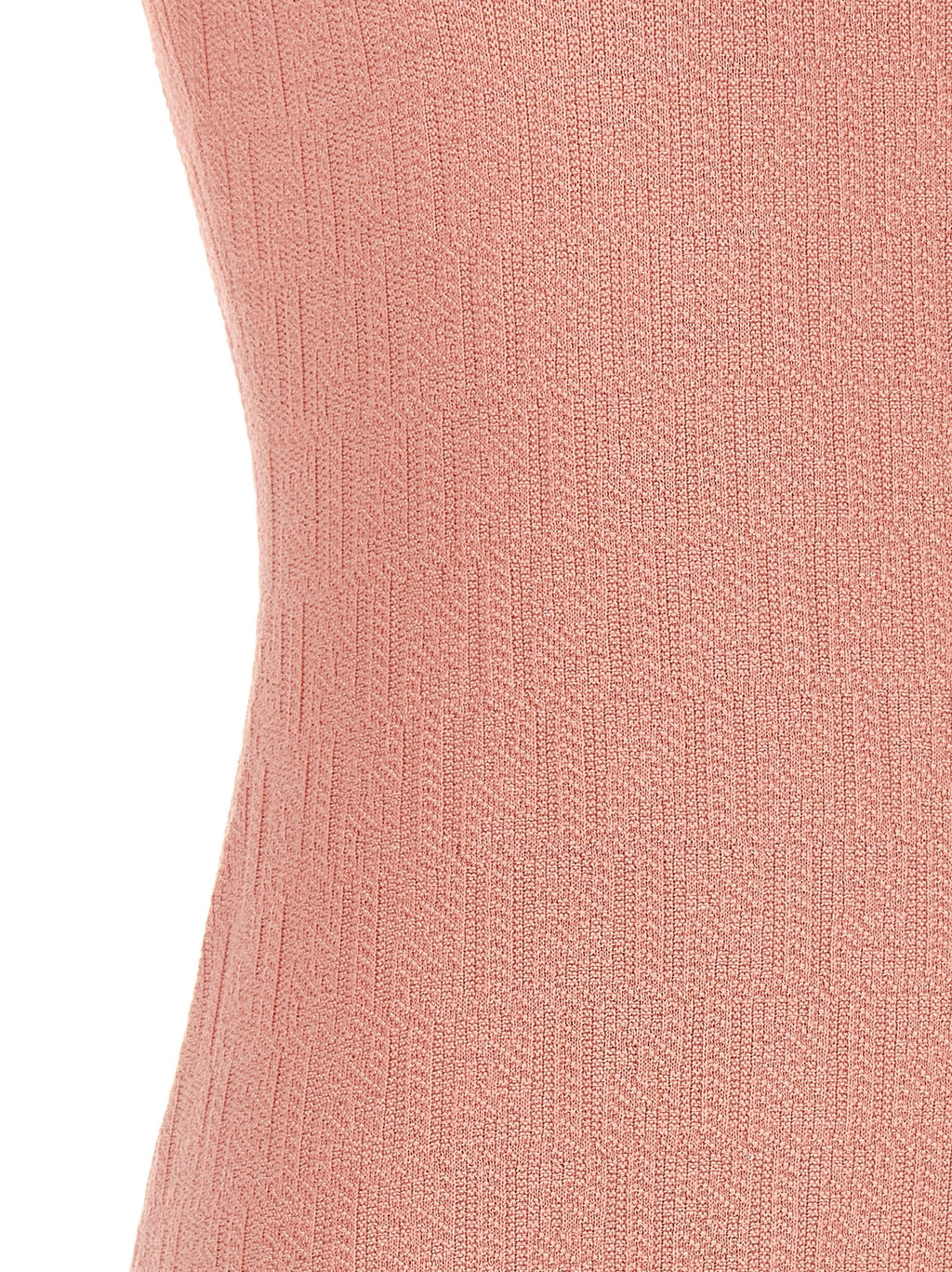 Fendi Kurzes Kleid aus mehrfarbiger Baumwolle