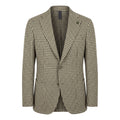 Roberto Pepe Luxury Grüne Herrenjacke aus Viskose