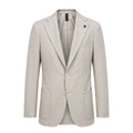 Roberto Pepe Luxury Grauer Woll-Herrenjacke
