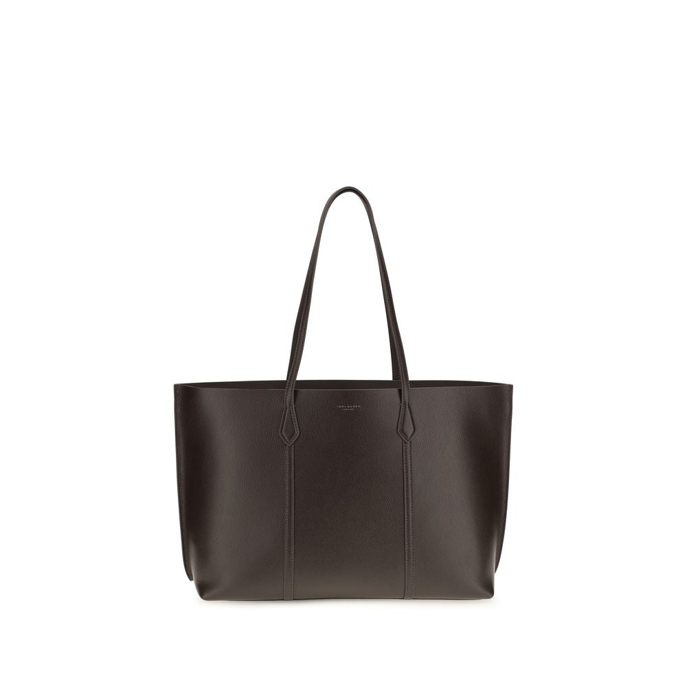 Tory Burch Braune Kalbsleder Bos Taurus Handtasche