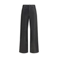 7FOR Schwarze Lederhose
