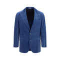 Brunello Cucinelli Blauer Baumwollblazer