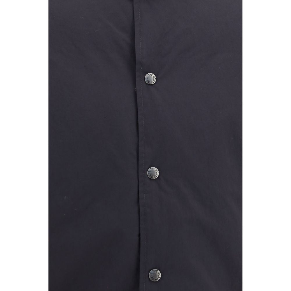 The North Face Graue Baumwolljacke in voller Länge