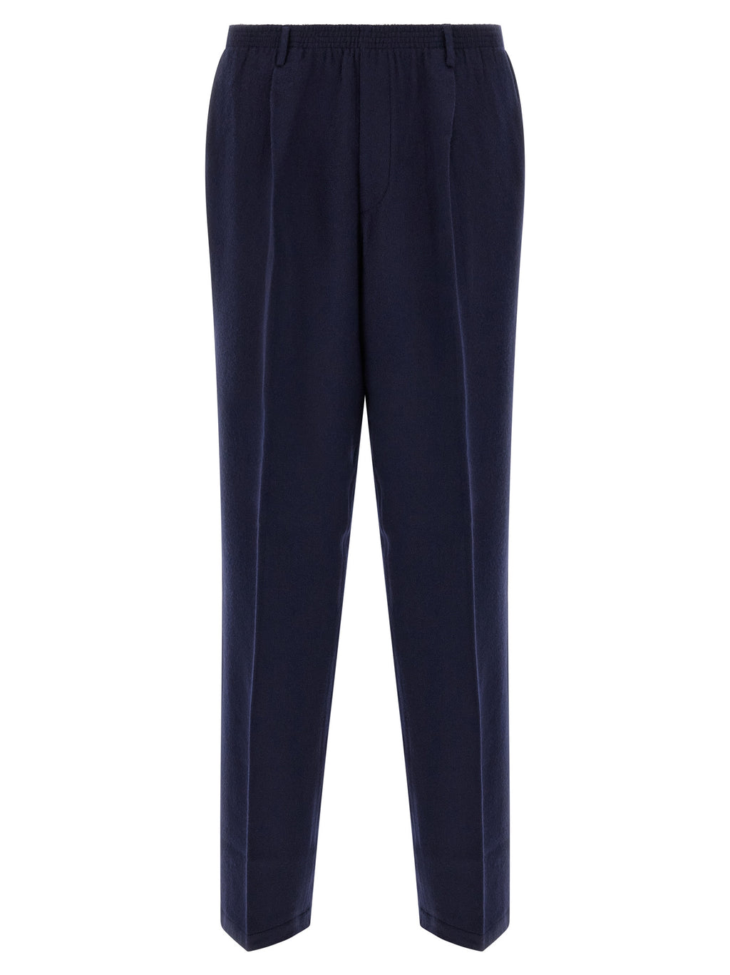 CELLAR DOOR Blaue Hose aus reiner Schurwolle