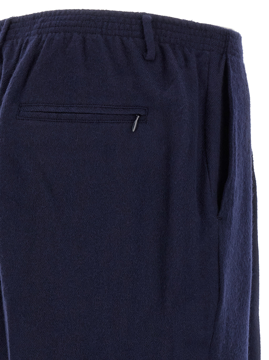 CELLAR DOOR Blaue Hose aus reiner Schurwolle