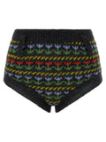 Marni Graue Bermuda-Shorts aus reiner Schurwolle