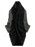 Junya Watanabe Grauer Wollmantel