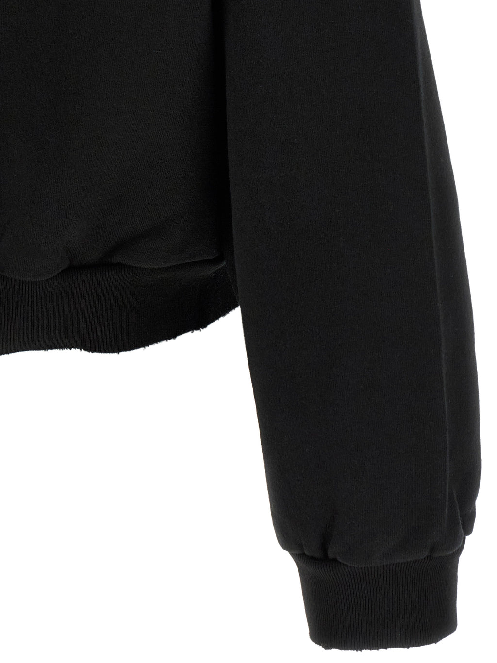 Balenciaga Schwarzer Baumwoll-Sweatshirt