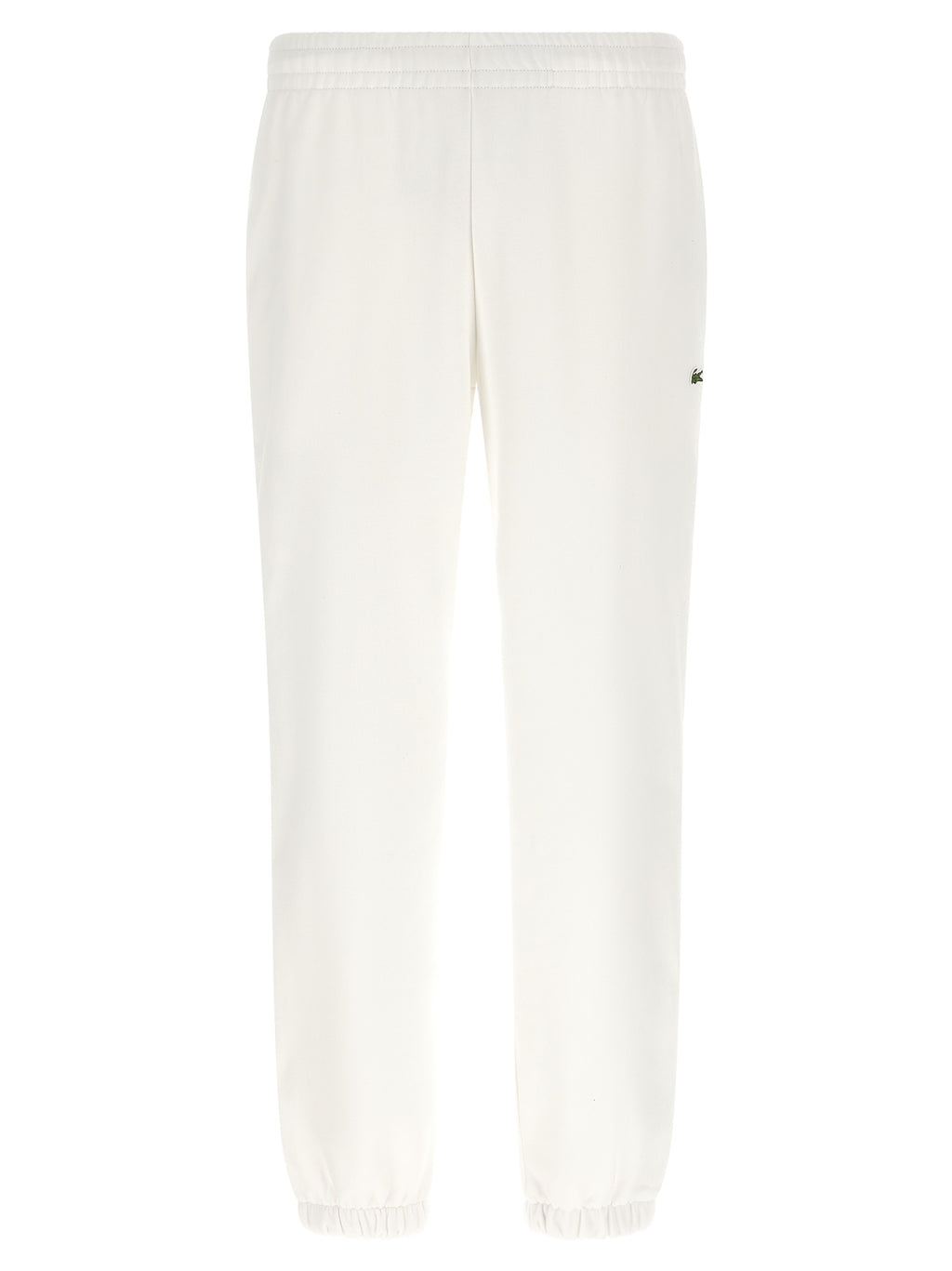 Lacoste Weiße Baumwoll-Jogginghose (Trainingshose)