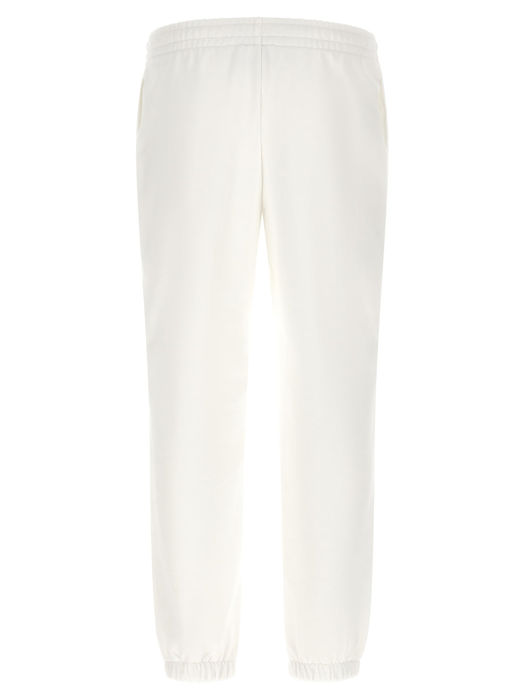 Lacoste Weiße Baumwoll-Jogginghose (Trainingshose)