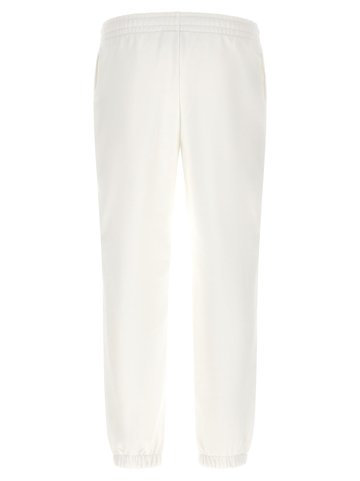 Lacoste Weiße Baumwoll-Jogginghose (Trainingshose)