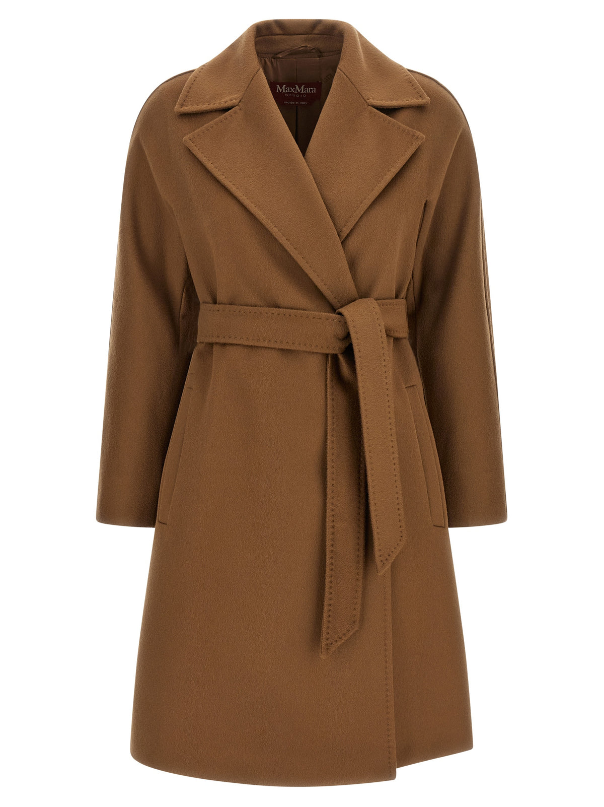 Max Mara Beiger Wollmantel