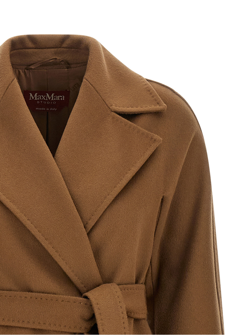 Max Mara Beiger Wollmantel
