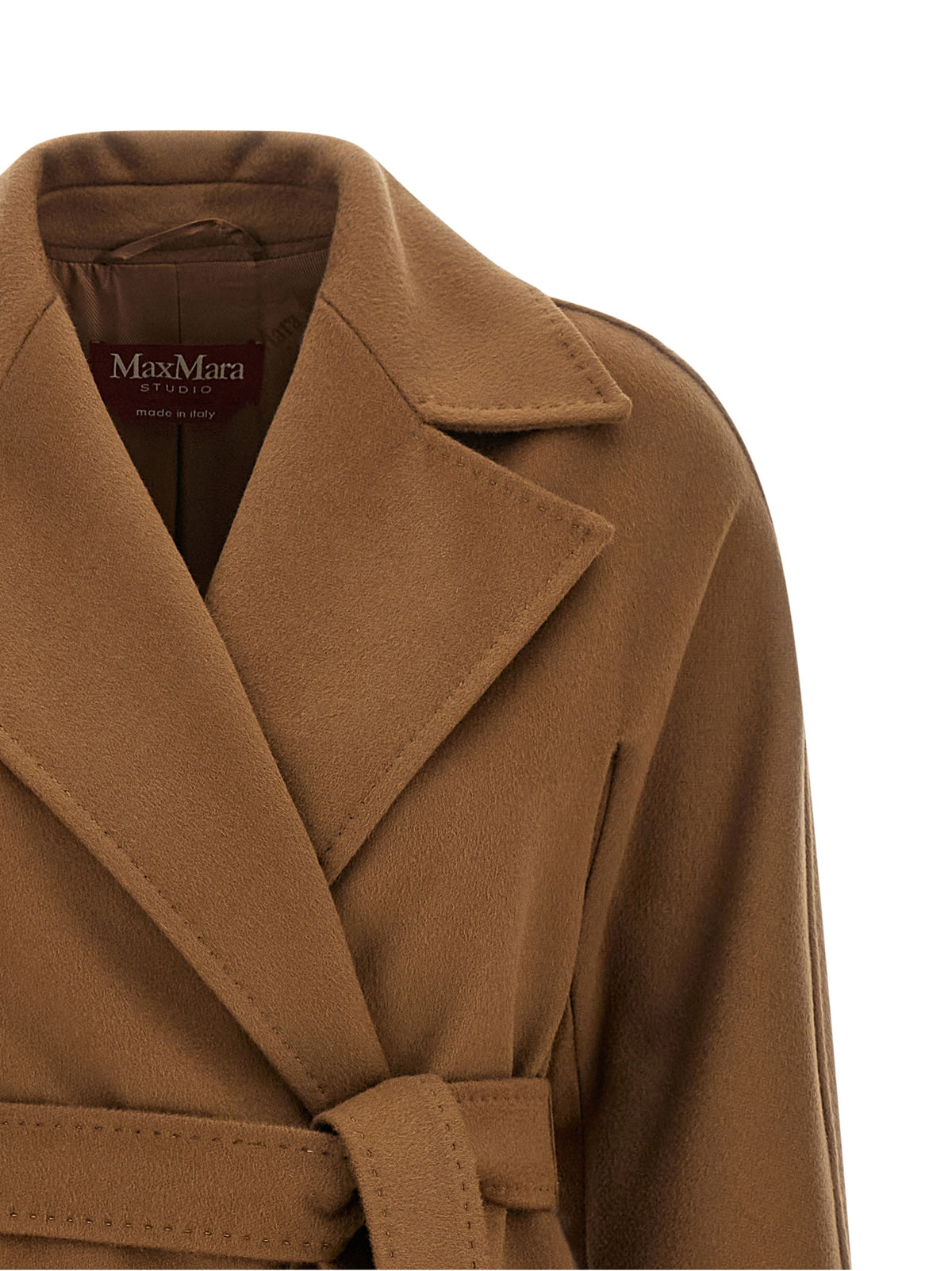 Max Mara Beiger Wollmantel
